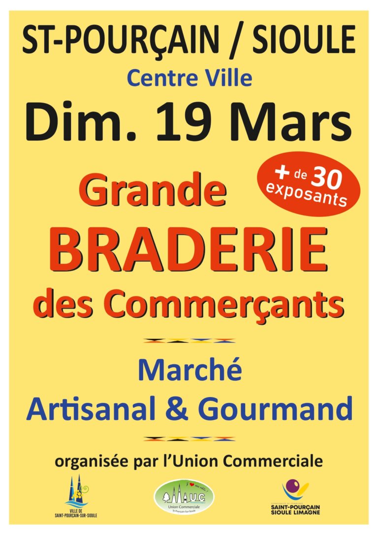 Braderie de Prinptemps & Marché Artisanal et Gourmand